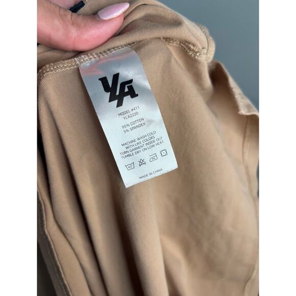 YoungLA Perfect Tee Straight Bottom 2.0 Beige Wash Menโs Size Small - Picture 5 of 5